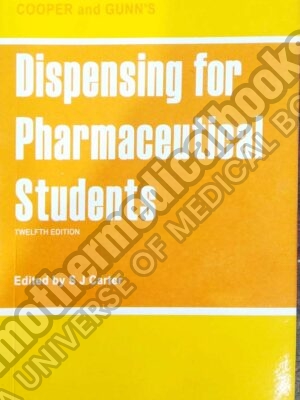 Cooper and Gunns Dispensing for Pharmaceutical Students